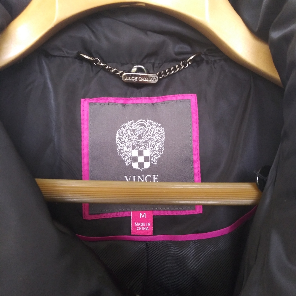 Vince Camuto Down Parka Coat Size M - Picture 8 of 8